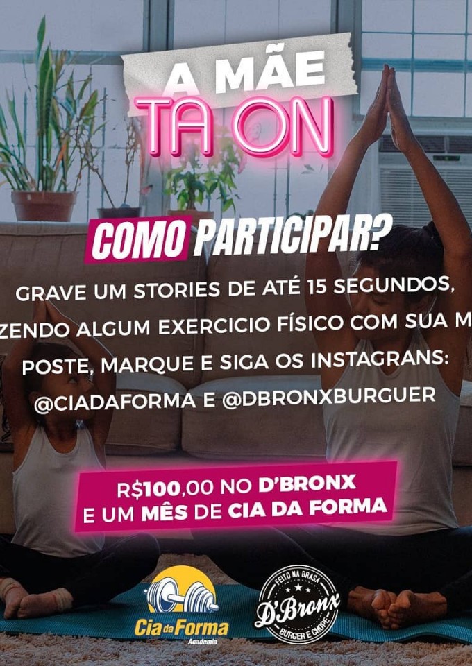 Promoção a mãe ta ON