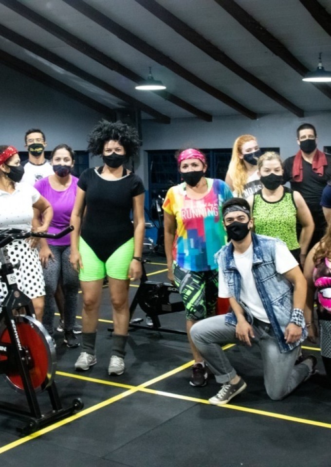 Aula anos 80 bike indoor